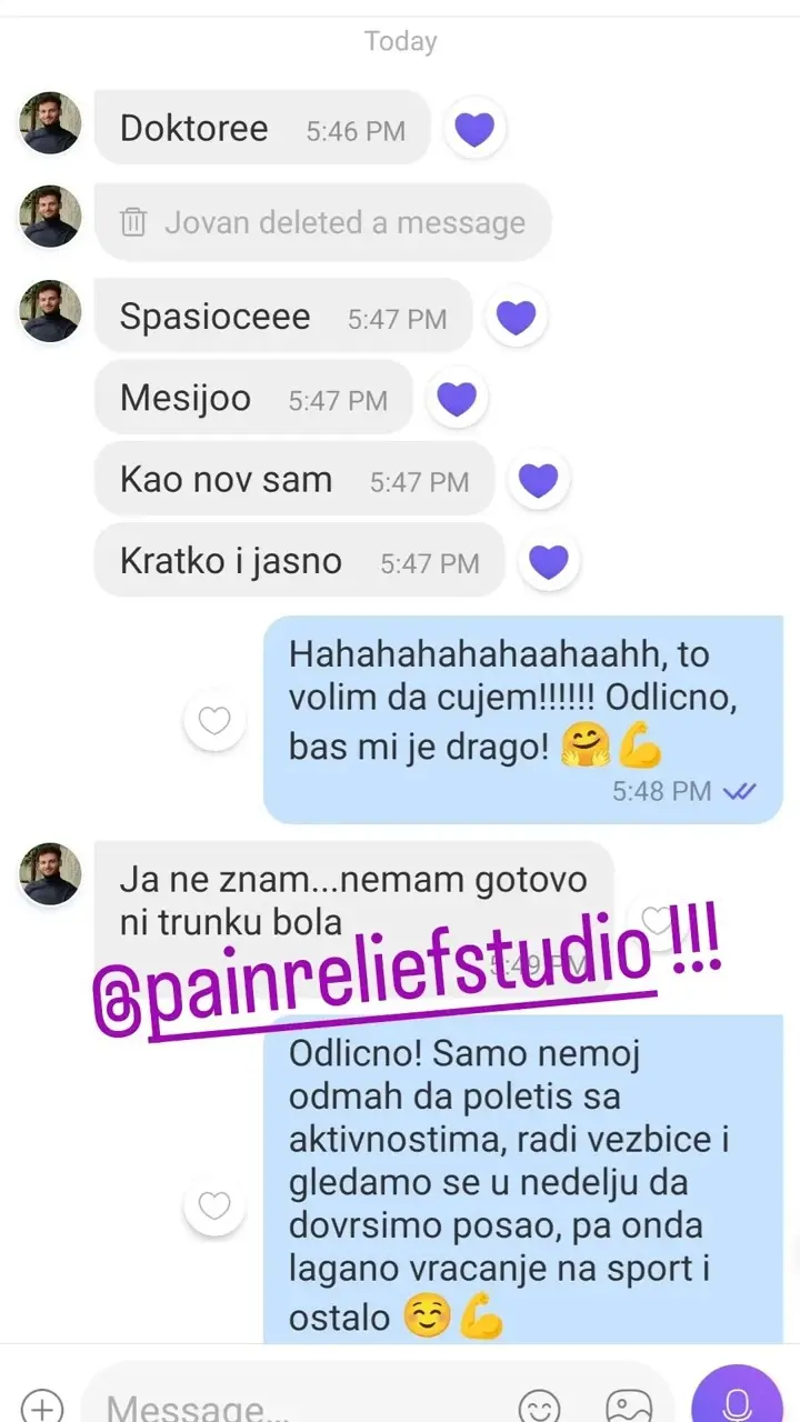 Poruka pacijenta 29