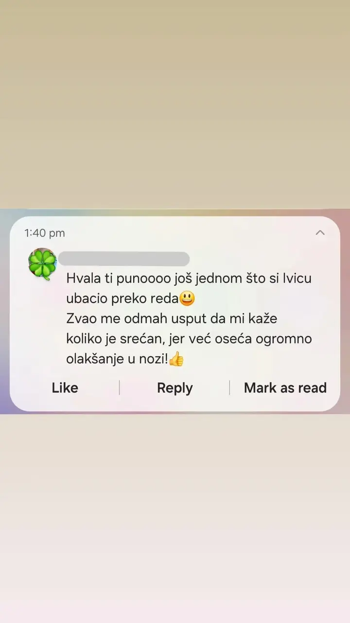 Poruka pacijenta 58