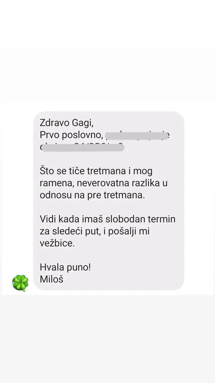 Poruka pacijenta 78